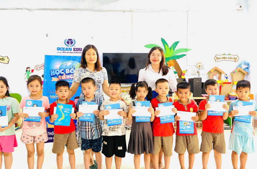  HOẠT ĐỘNG THI ĐUA KHEN THƯỞNG CÁC CHÁU CÓ THÀNH TÍCH CAO TRONG MÔN NGOẠI NGỮ NĂM HỌC 2024–2025